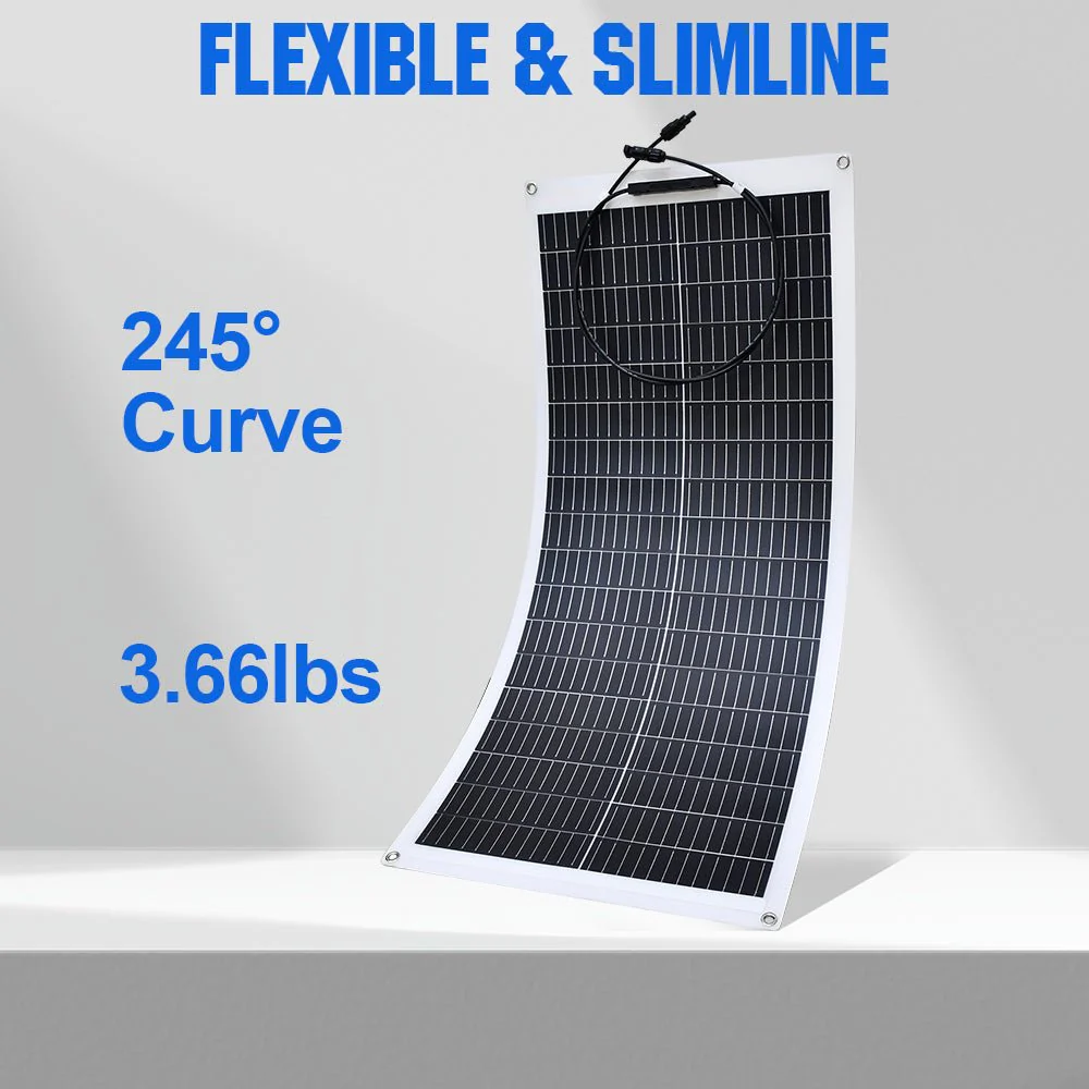 100W 12V Panel Solar Mono Flexible - Image 3