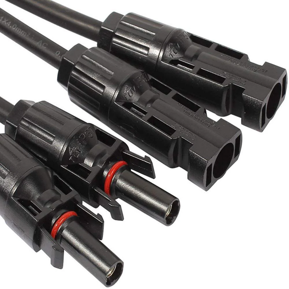 12AWG 1 par Solar MC4 Y Conectores de rama paralela Par MFF y FMM - Image 3