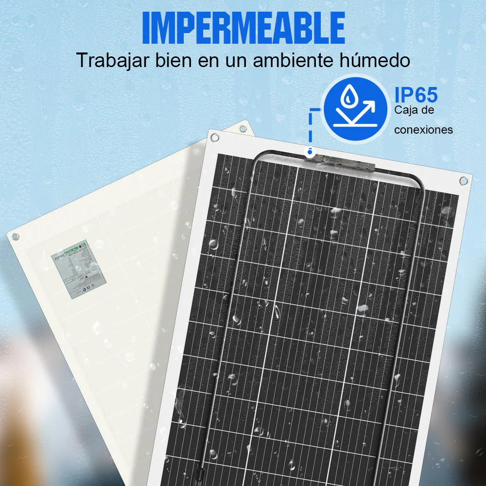 130W 12V Panel Solar Mono Flexible - Image 4