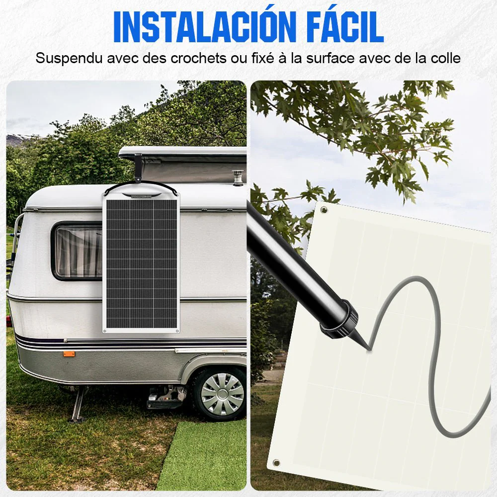 130W 12V Panel Solar Mono Flexible - Image 6