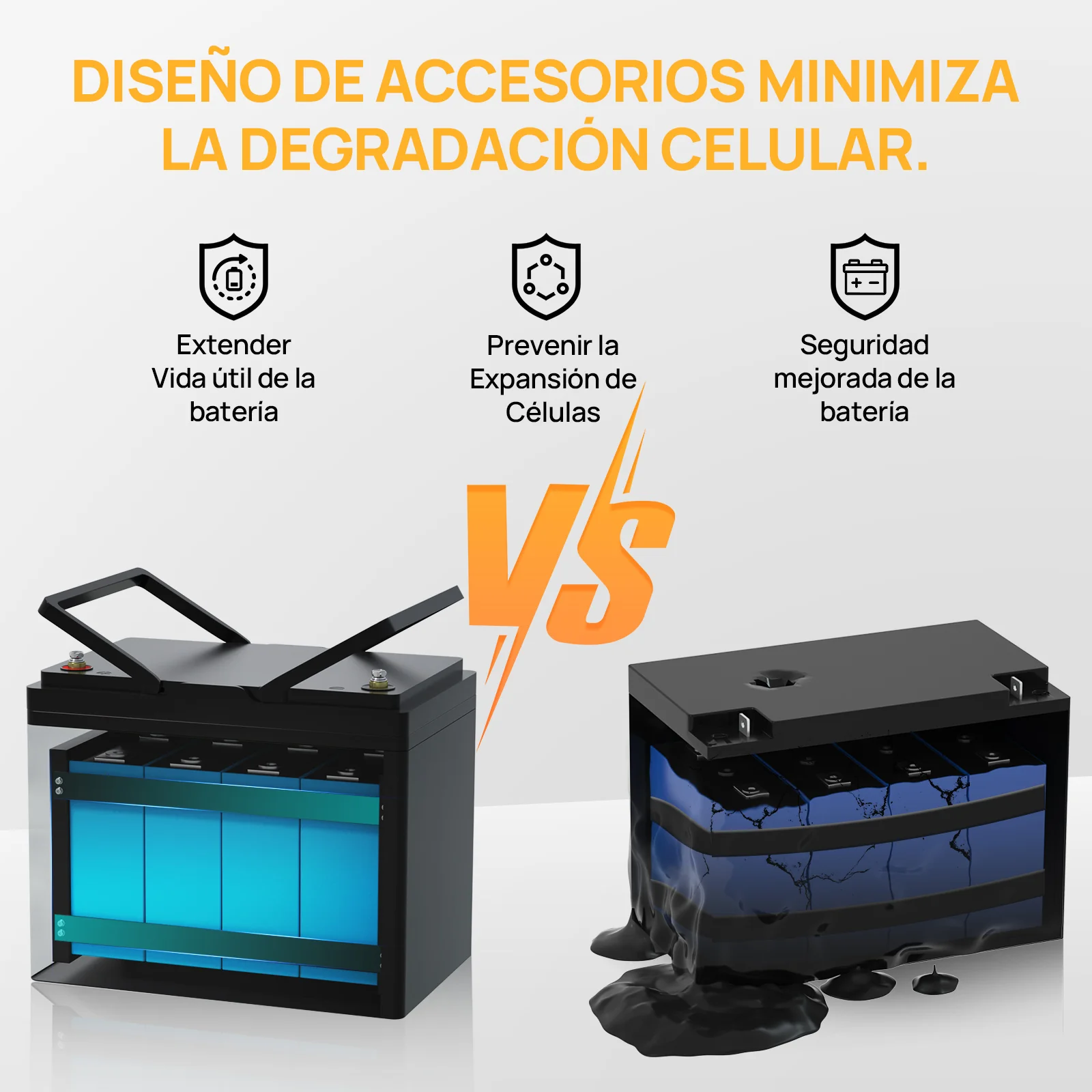 Batería Litio LiFePO4 12V 100Ah con Bluetooth - Image 7