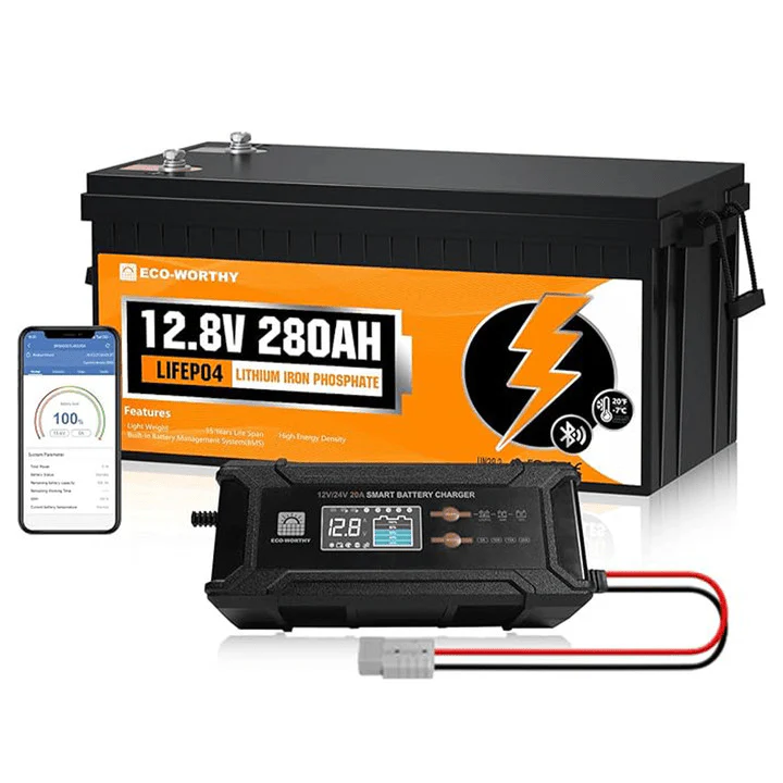 Batería Litio LiFePO4 12V 280Ah Con Bluetooth - Image 12