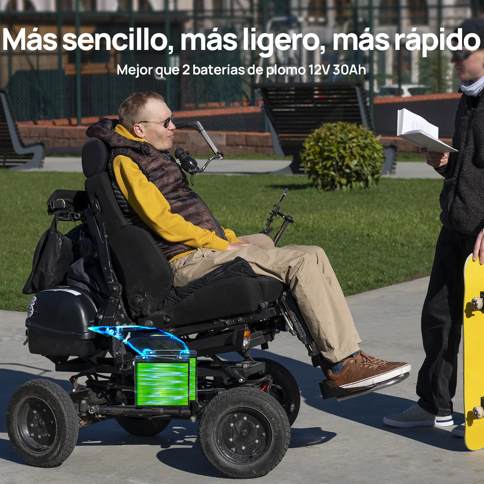 Batería Litio LiFePO4 12V 30Ah - Image 3