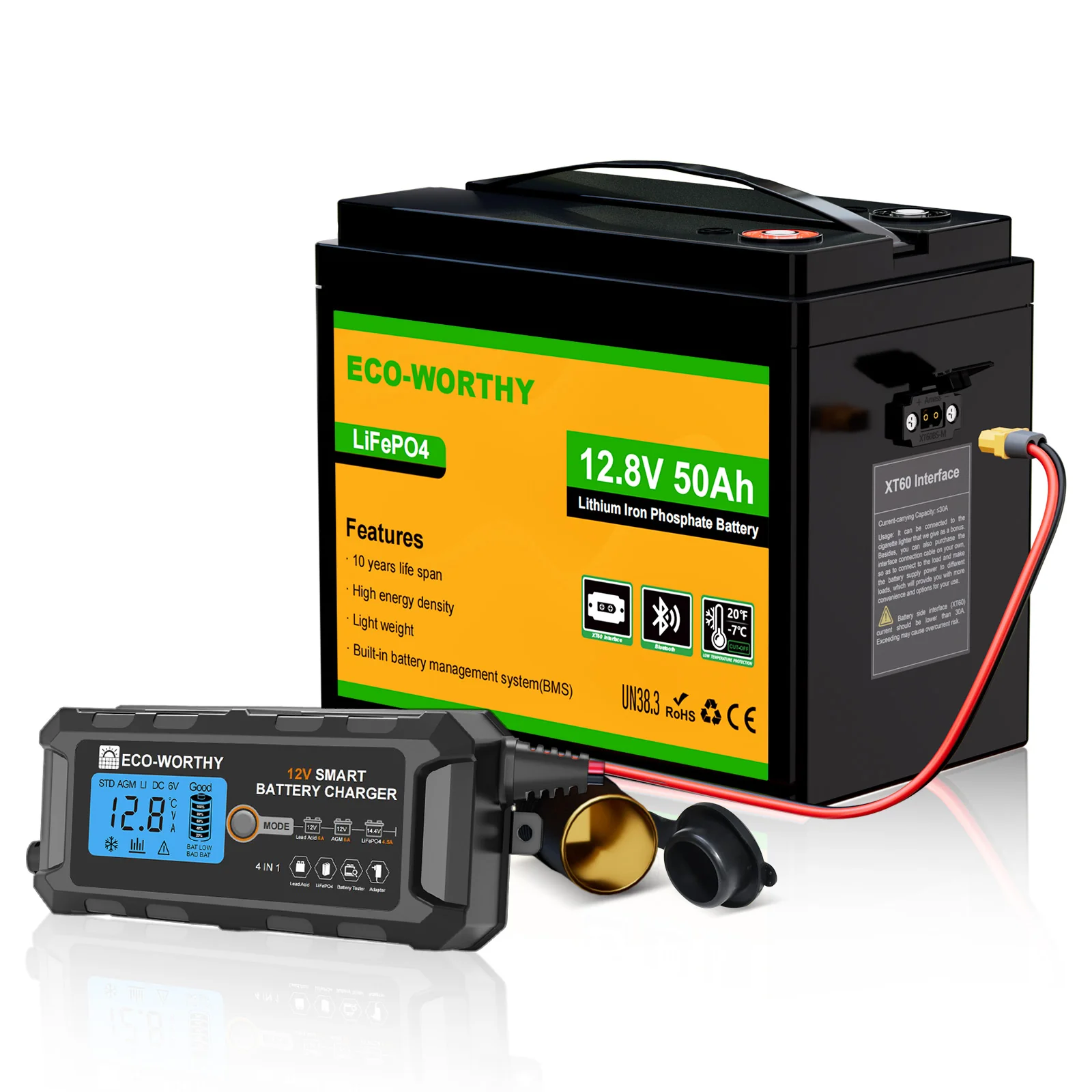 Batería Litio LiFePO4 12V 50Ah - Image 3