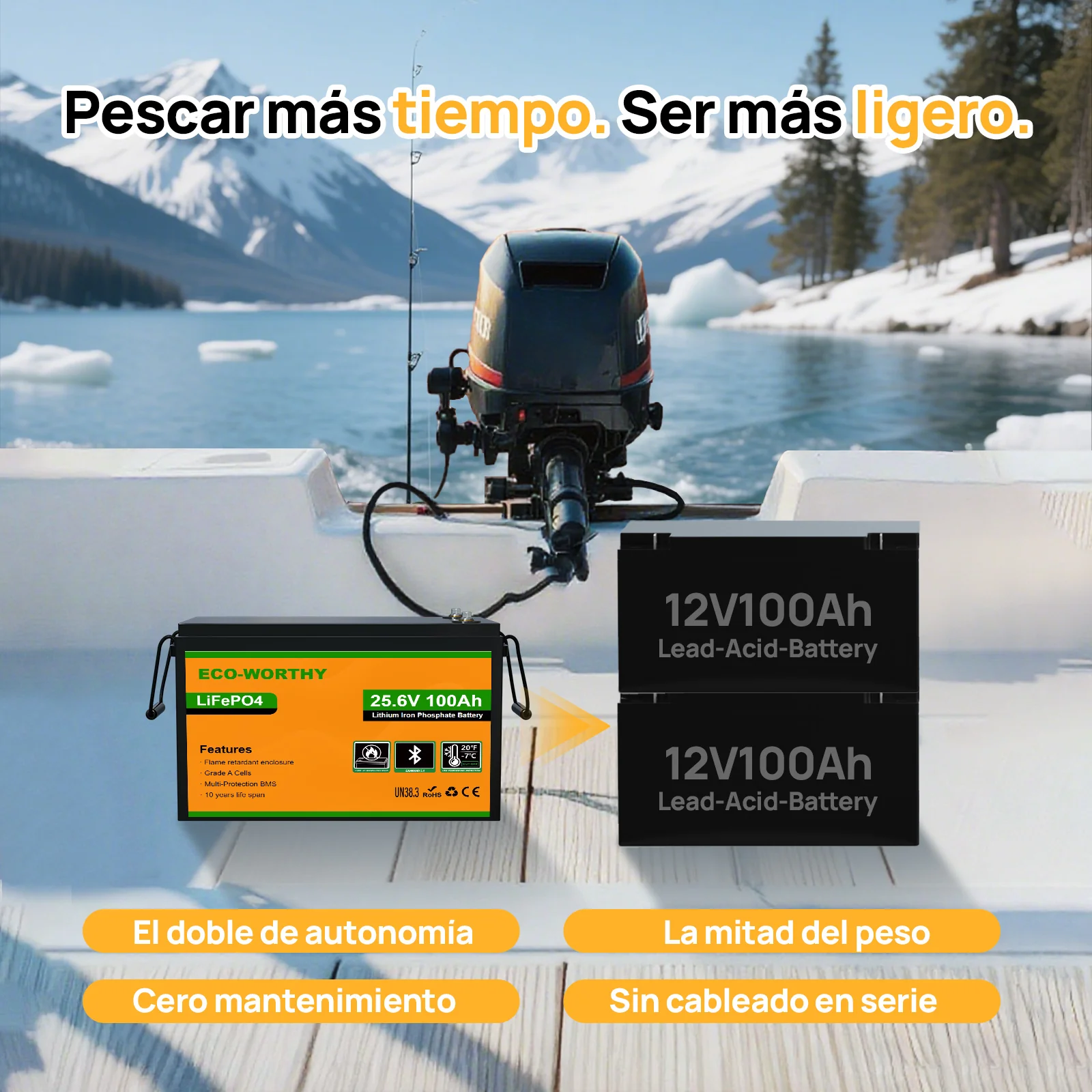 Batería Litio LiFePO4 24V 100Ah - Image 4