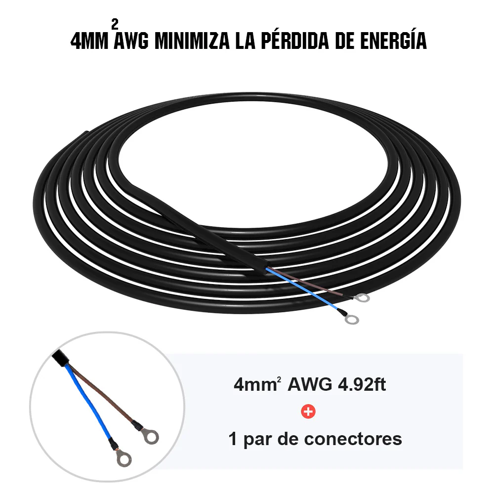 Cable de la bandeja de la batería al controlador con anillos de batería - Image 3