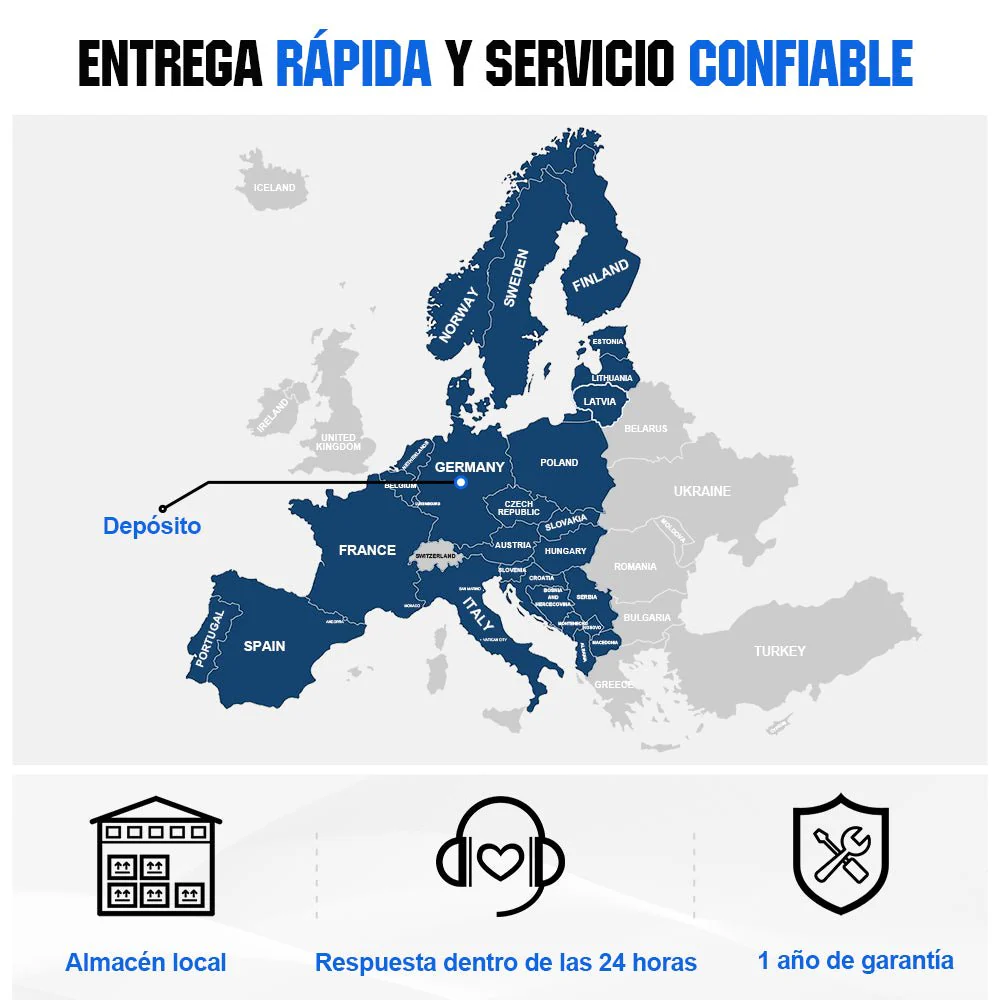 Inversor de Onda Sinusoidal Pura de 3000W de 24V a 230V para Kits Solares Aislada - Image 9