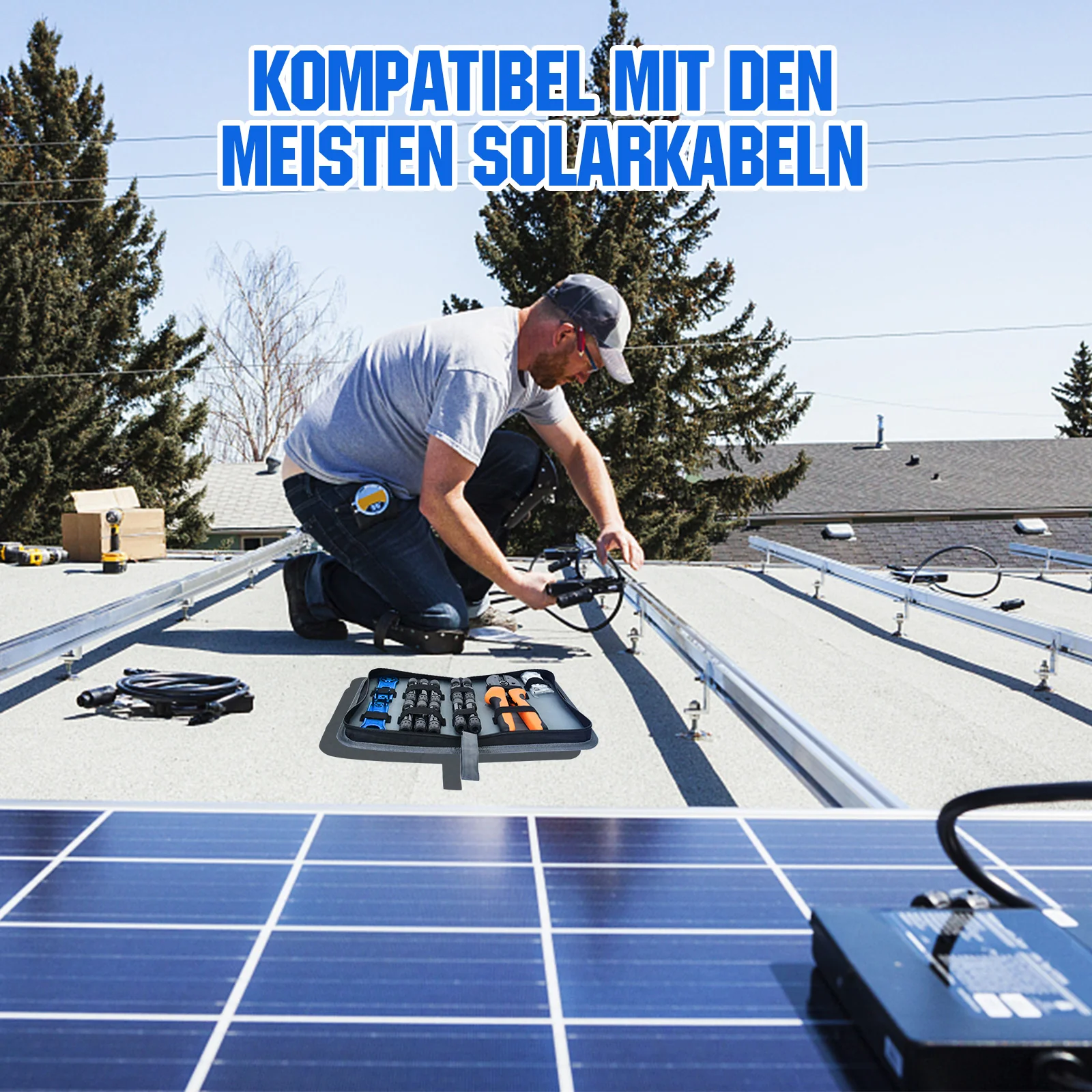 Kit de herramientas para engarzar paneles solares - Image 6