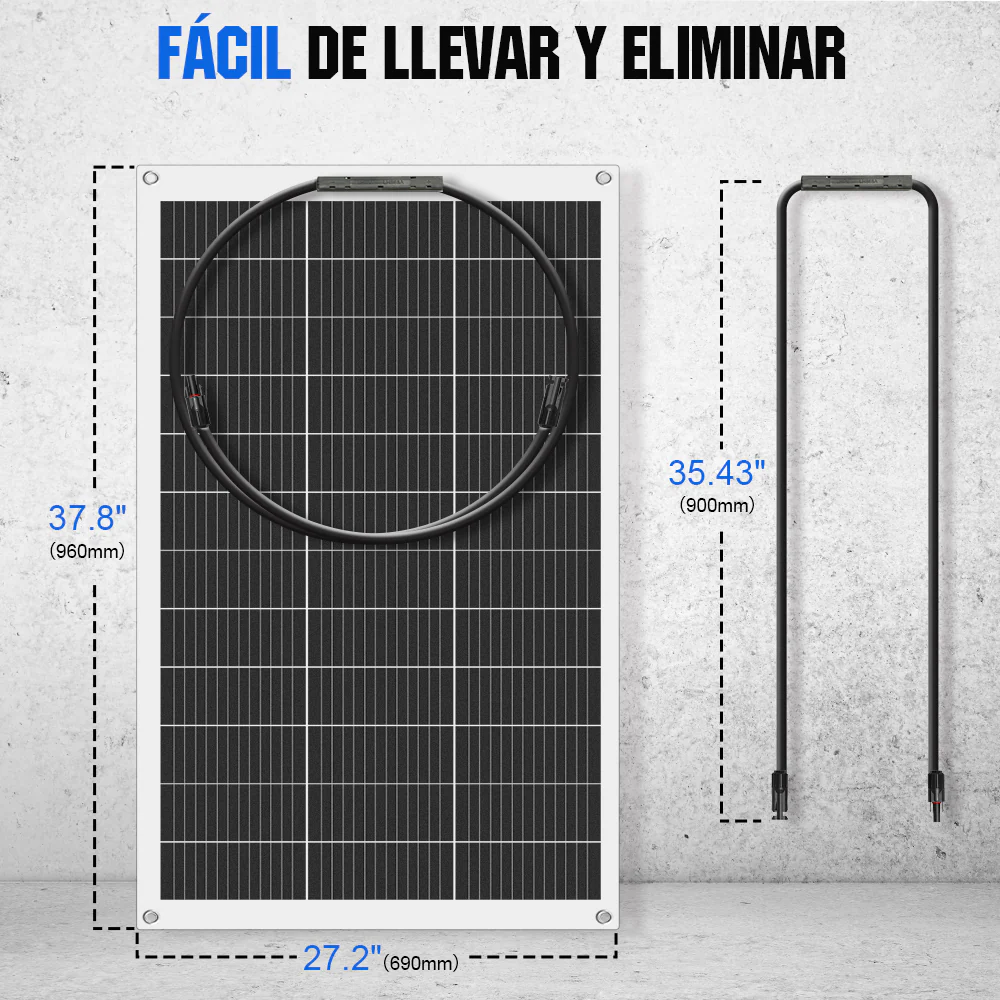 Kit Solar Para Embarcaciones Y Barcos 130W 260W 390W 520W 12V con Batería de Litio - Image 6