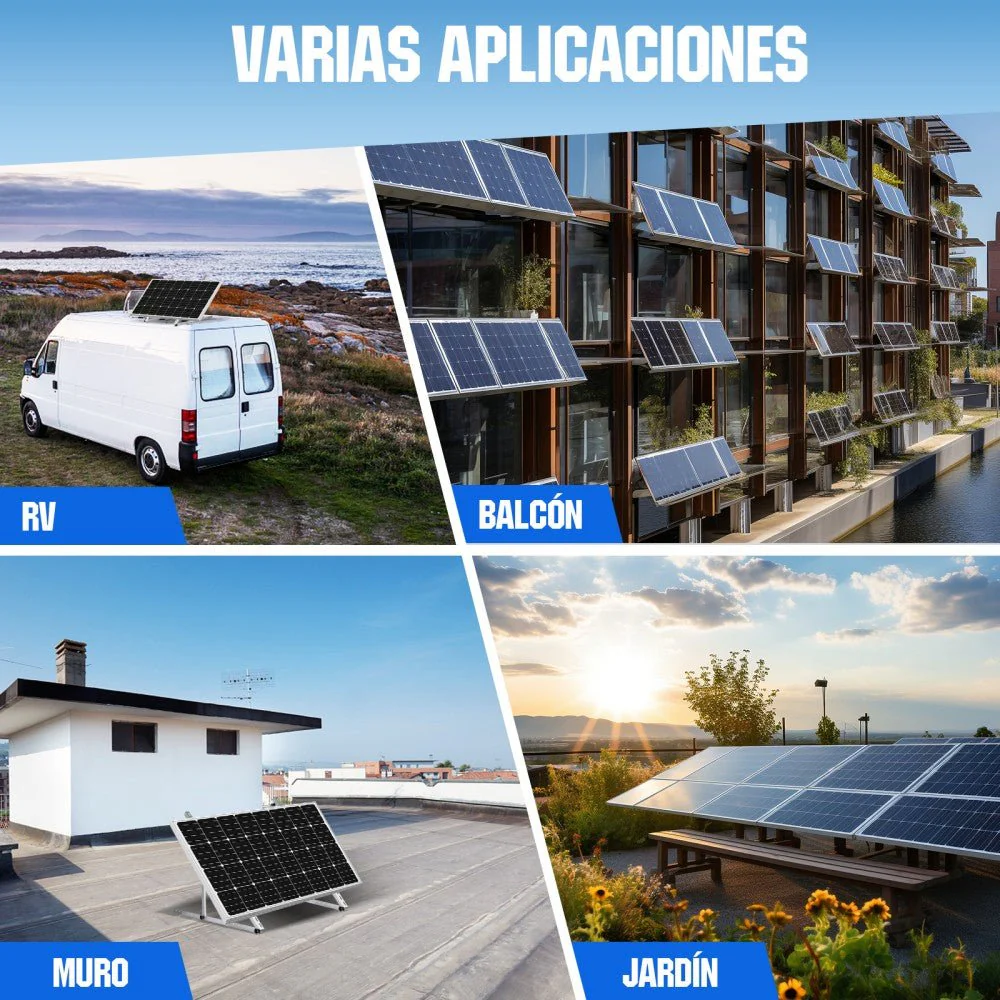 Soportes de montaje de inclinación ajustable para panel solar de 45" de longitud - Image 11