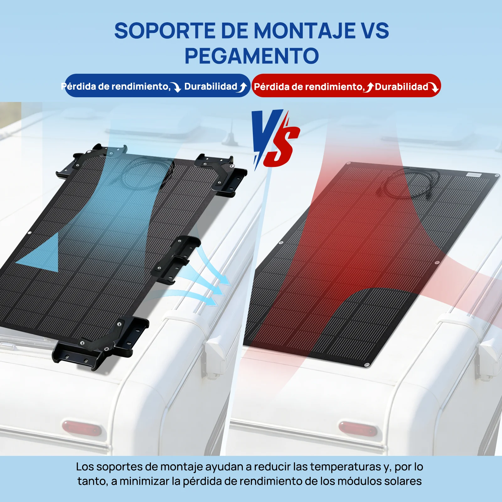 Soportes para paneles solares: incorporan un diseño suspendido y ventilado - Image 3
